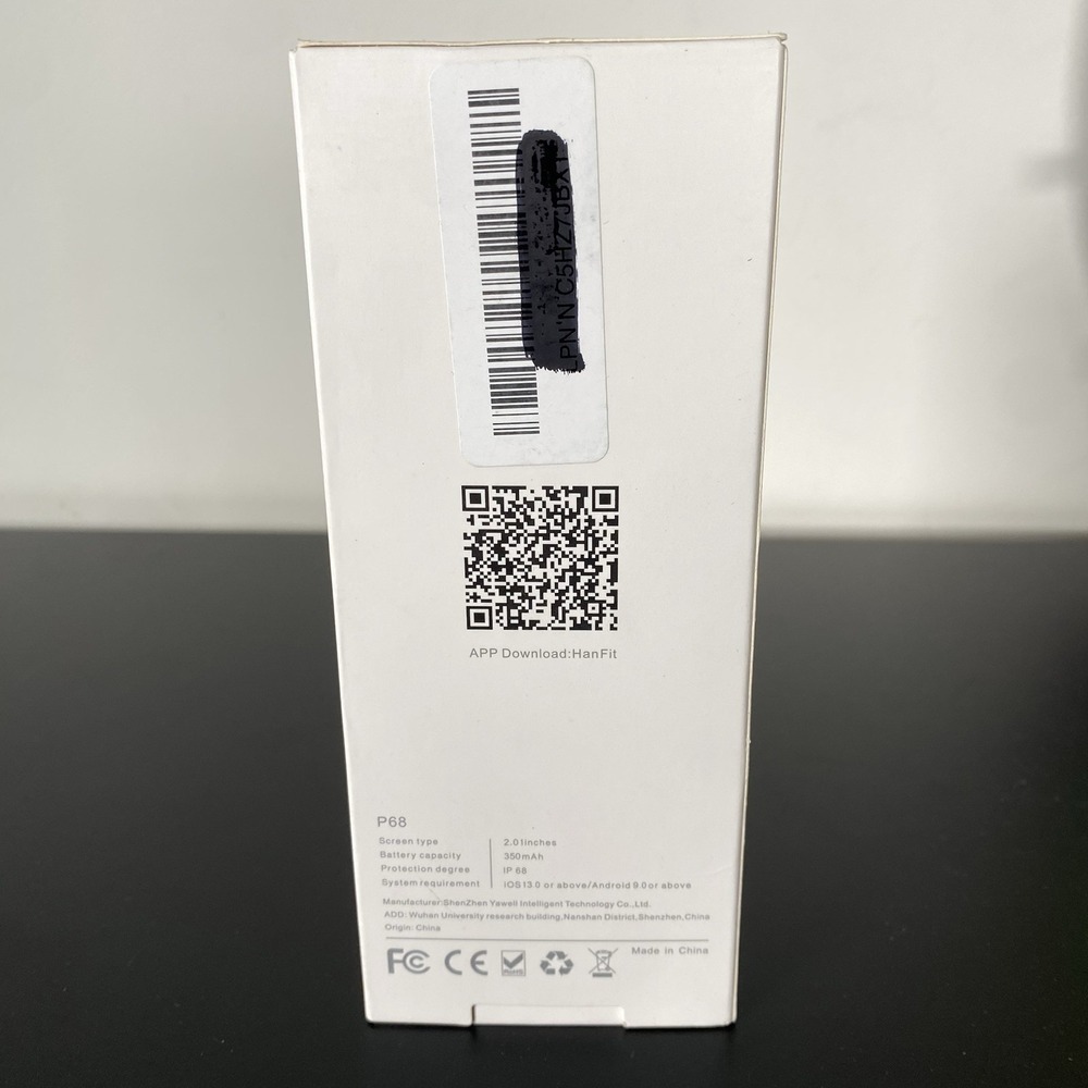 Fit Fitness Tracker/Smart Watch Gray For iPhone Or Android - Picture 2 of 3